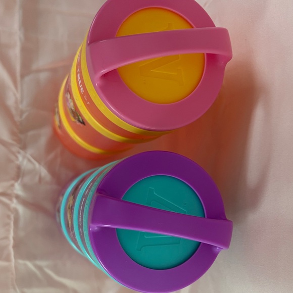 Disney Whiskware Princess Food Storage Containers - Red, Orange, Purple, Blue - Picture 2 of 2